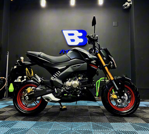 Kawasaki Z125 PRO BBプレミアムガラスコーティング施工事例